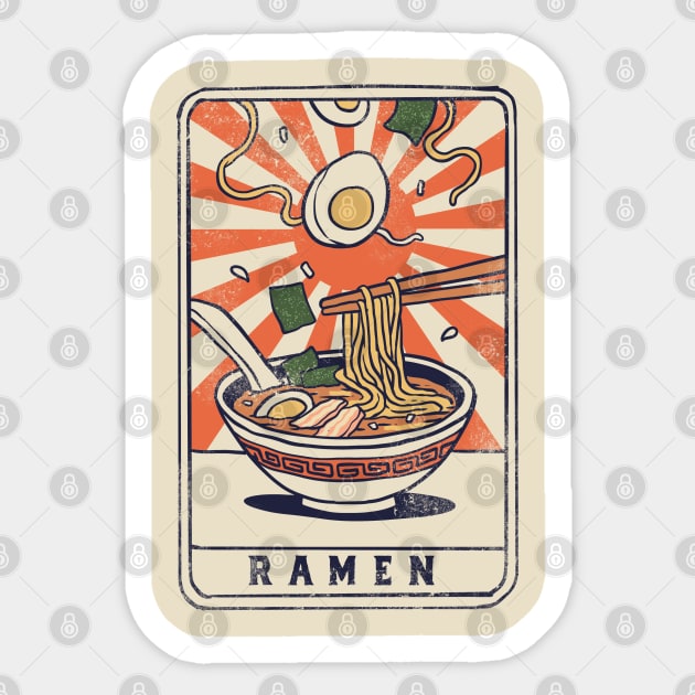 Ramen Tarot Sticker by GoshWow®